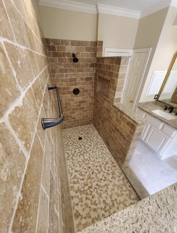 Granite Shower Installation in Palm Coast, FL