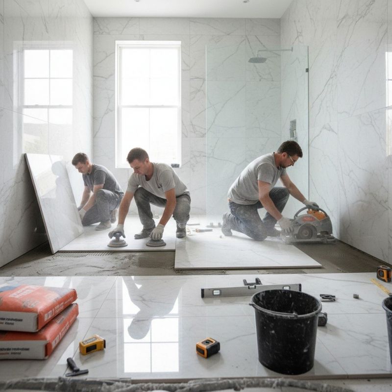 Slate Floor Installation in Olathe, KS