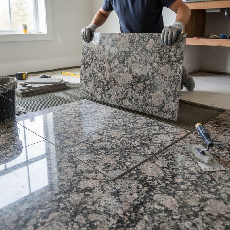 Terrazzo Tile Installation in Wilmington, NC